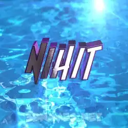 nihit in Water 2015 style - 3D name wallpaper