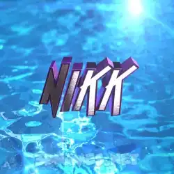 nikk in Water 2015 style - 3D name wallpaper