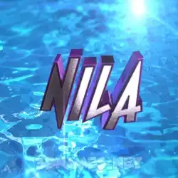 nila in Water 2015 style - 3D name wallpaper