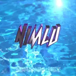 nimlu in Water 2015 style - 3D name wallpaper