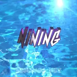 nining in Water 2015 style - 3D name wallpaper