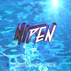 nipen in Water 2015 style - 3D name wallpaper
