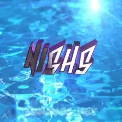 nishs in Water 2015 style - 3D name wallpaper
