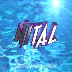 nital in Water 2015 style - 3D name wallpaper