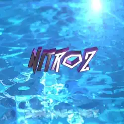 nitroz in Water 2015 style - 3D name wallpaper