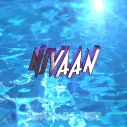nivaan in Water 2015 style - 3D name wallpaper
