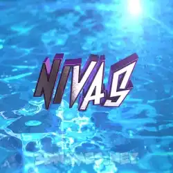 nivas in Water 2015 style - 3D name wallpaper