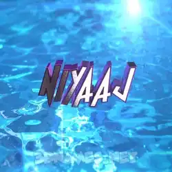 niyaaj in Water 2015 style - 3D name wallpaper
