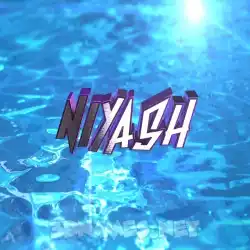 niyash in Water 2015 style - 3D name wallpaper