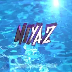 niyaz in Water 2015 style - 3D name wallpaper