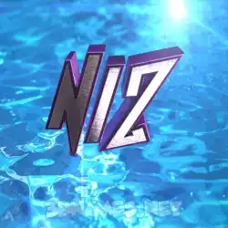 niz in Water 2015 style - 3D name wallpaper
