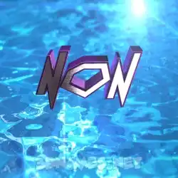 non in Water 2015 style - 3D name wallpaper