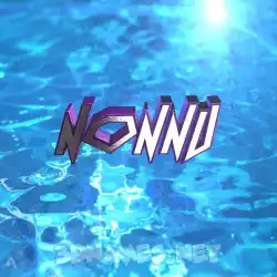 nonnu in Water 2015 style - 3D name wallpaper