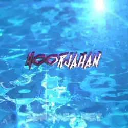 noorjahan in Water 2015 style - 3D name wallpaper