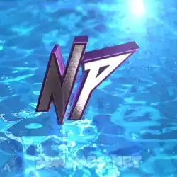 np in Water 2015 style - 3D name wallpaper