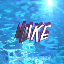 nuke in Water 2015 style - 3D name wallpaper