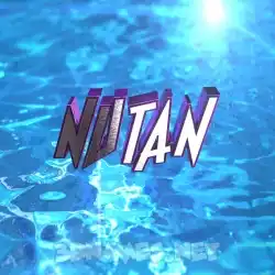 nutan in Water 2015 style - 3D name wallpaper
