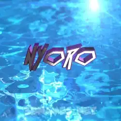 nyoro in Water 2015 style - 3D name wallpaper