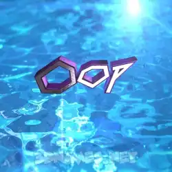 oop in Water 2015 style - 3D name wallpaper