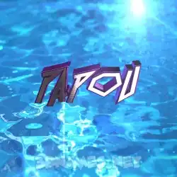 papou in Water 2015 style - 3D name wallpaper