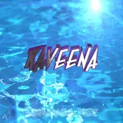 raveena in Water 2015 style - 3D name wallpaper