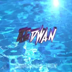 redwan in Water 2015 style - 3D name wallpaper