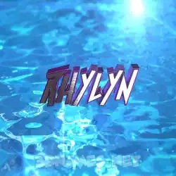 rhylyn in Water 2015 style - 3D name wallpaper