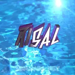 risal in Water 2015 style - 3D name wallpaper