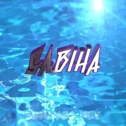 sabiha in Water 2015 style - 3D name wallpaper