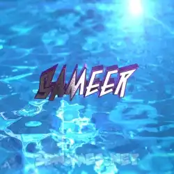 sameer in Water 2015 style - 3D name wallpaper