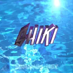 shiki in Water 2015 style - 3D name wallpaper