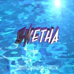 swetha in Water 2015 style - 3D name wallpaper
