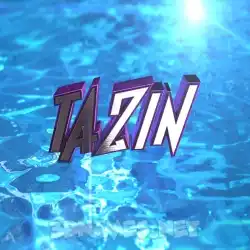 tazin in Water 2015 style - 3D name wallpaper