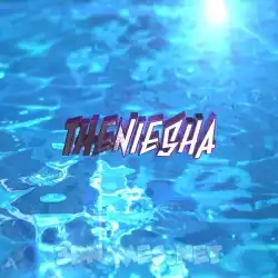 theniesha in Water 2015 style - 3D name wallpaper