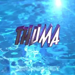 thuma in Water 2015 style - 3D name wallpaper