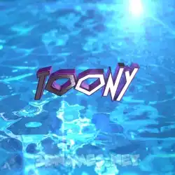 toony in Water 2015 style - 3D name wallpaper