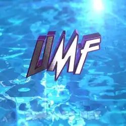 umf in Water 2015 style - 3D name wallpaper