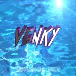 venky in Water 2015 style - 3D name wallpaper