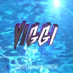viggi in Water 2015 style - 3D name wallpaper