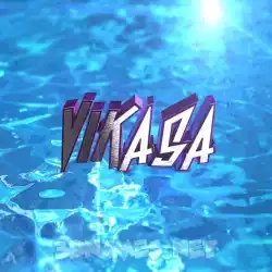 vikasa in Water 2015 style - 3D name wallpaper