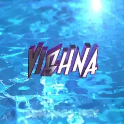vishna in Water 2015 style - 3D name wallpaper
