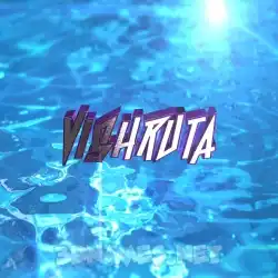 vishruta in Water 2015 style - 3D name wallpaper