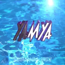 yamya in Water 2015 style - 3D name wallpaper