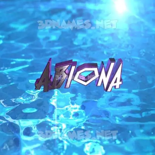 abiona in Water 2015 style - 3D name wallpaper abiona in Water 2015 style - 3D name wallpaper