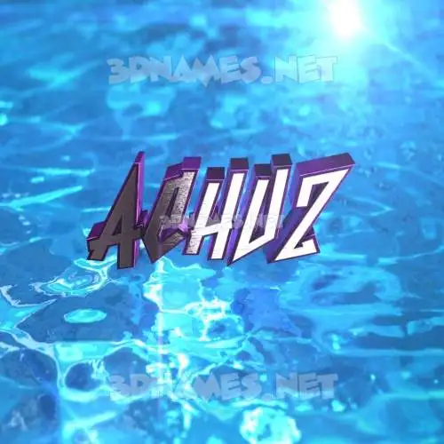 achuz in Water 2015 style - 3D name wallpaper achuz in Water 2015 style - 3D name wallpaper