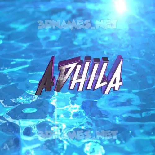 adhila in Water 2015 style - 3D name wallpaper adhila in Water 2015 style - 3D name wallpaper