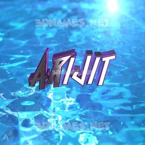arijit in Water 2015 style - 3D name wallpaper arijit in Water 2015 style - 3D name wallpaper