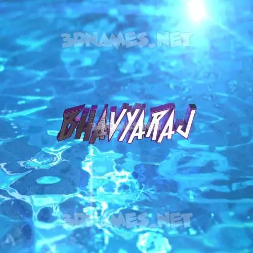 bhavyaraj in Water 2015 style - 3D name wallpaper bhavyaraj in Water 2015 style - 3D name wallpaper