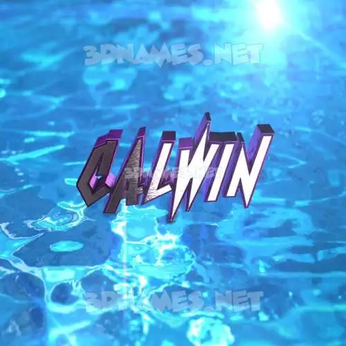calwin in Water 2015 style - 3D name wallpaper calwin in Water 2015 style - 3D name wallpaper