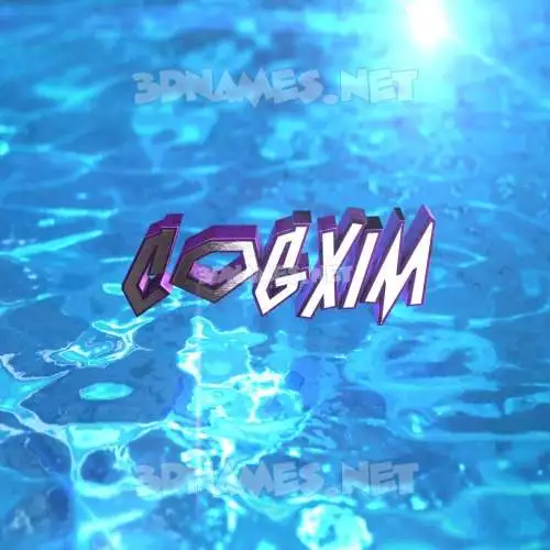 cogxim in Water 2015 style - 3D name wallpaper cogxim in Water 2015 style - 3D name wallpaper